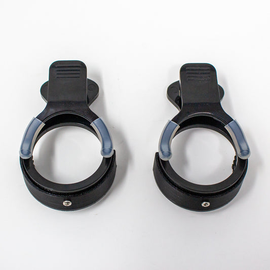 Back of Bernell Trial Lens Clips Pair - hold 3 lenses each