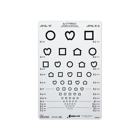 Good-Lite LEA SYMBOLS® distance chart ESV1200 and ESV1500