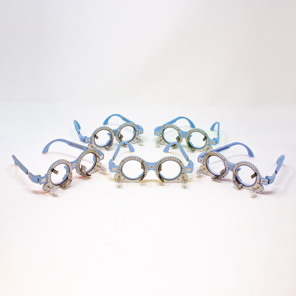 Pediatric Adjustable Axis Trial Frame set of 5