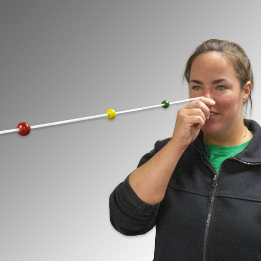 Person holding a Physiological-Diplopia Cord 3m Brock String