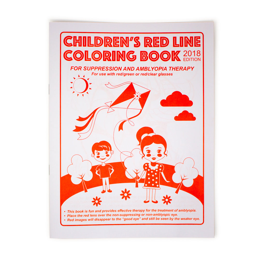 Children's Red Line Coloring Book (1 unit)