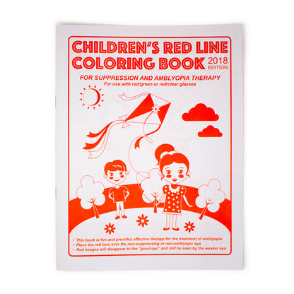 Children's Red Line Coloring Book (1 unit)