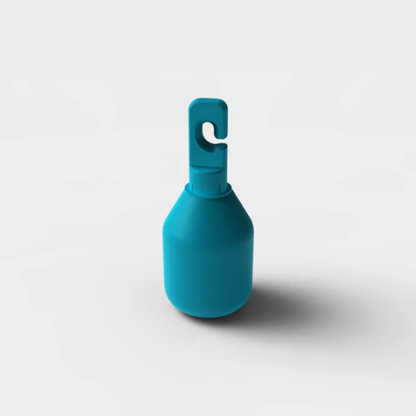 Ambutech Hook On Non-rolling Marshmellow Tip Blue