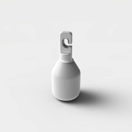 Ambutech Hook On Non-rolling Marshmellow Tip White