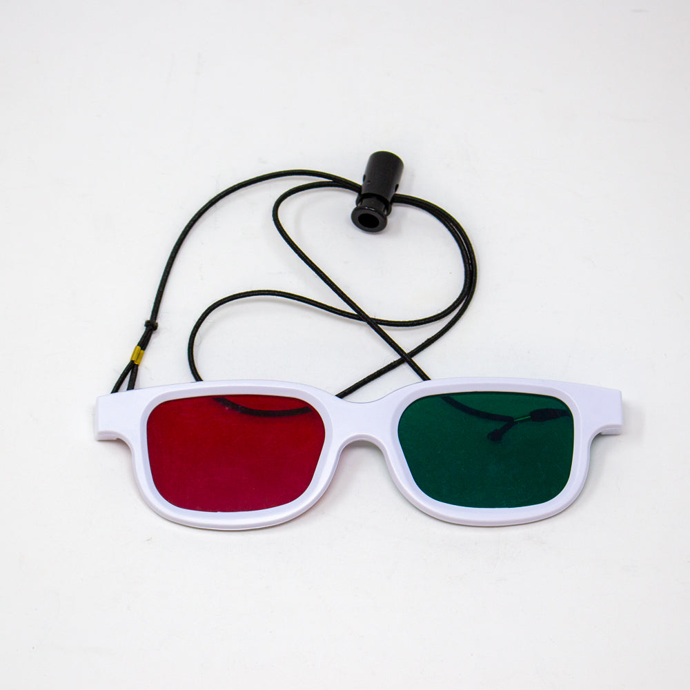 Bernell Blanco Goggles Red/Green Frame only
