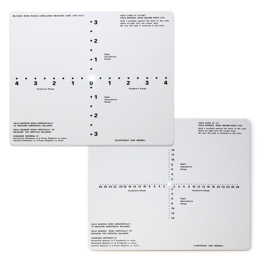 Bernell Phoria Test Card for Near & Far Binocular Vision Test