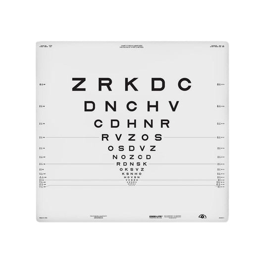 Chart(Distance) ESV3000™ and ESC2000™ - ETDRS 2000 Series - Sloan Letter - Chart 2 (10ft/3m)