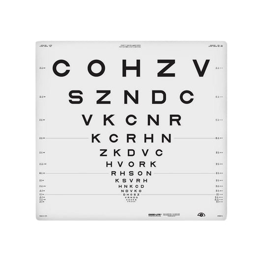 Chart Distance ESV3000 and ESC2000-ETDRS 2000 Series-SloanLetter-Chart 1-4m