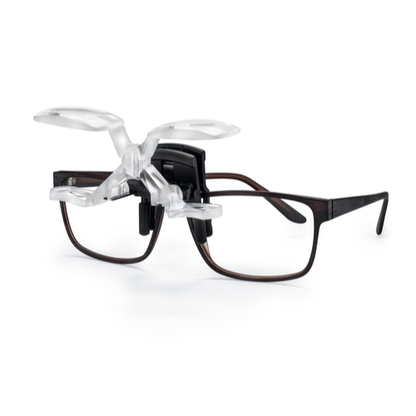 Eschenbach MaxDETAIL Clip [162461] on spectables front view