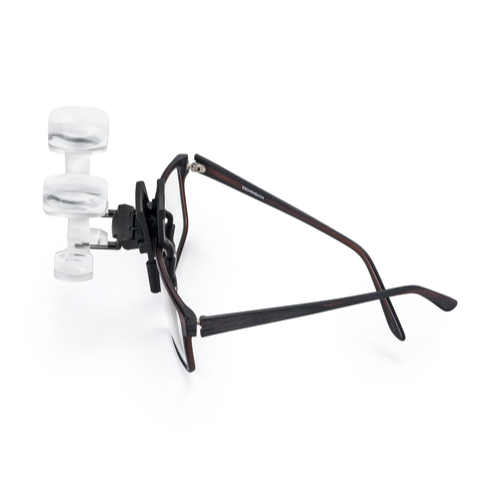 Eschenbach MaxDETAIL Clip [162461] on spectales side view