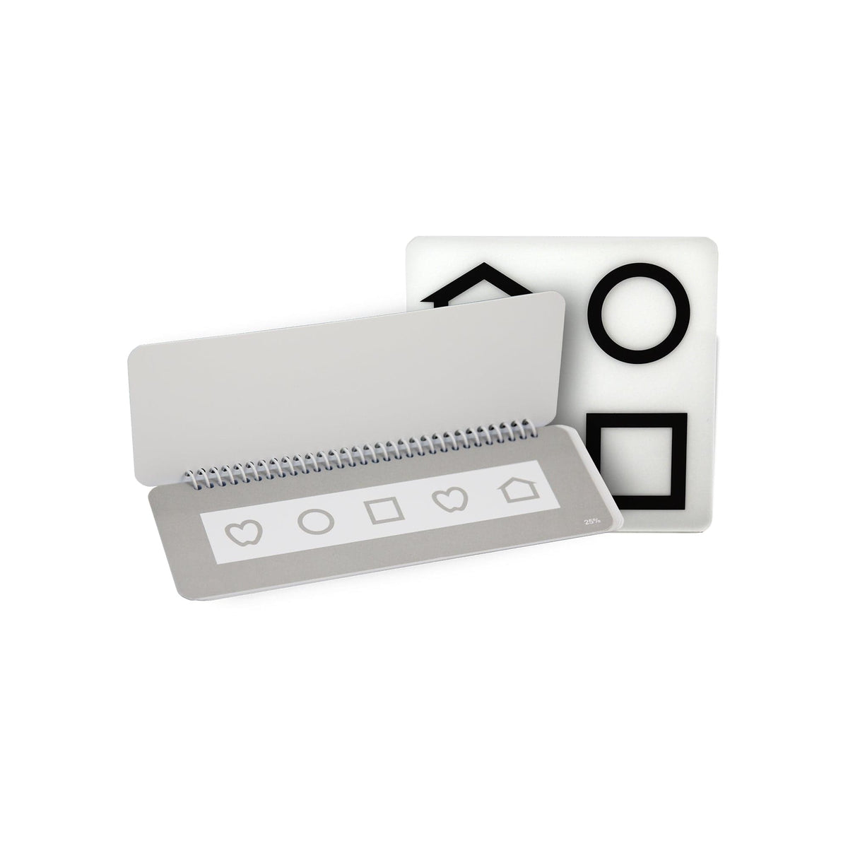 Flip Book LEA SYMBOLS Low Contrast Test 10M Symbols