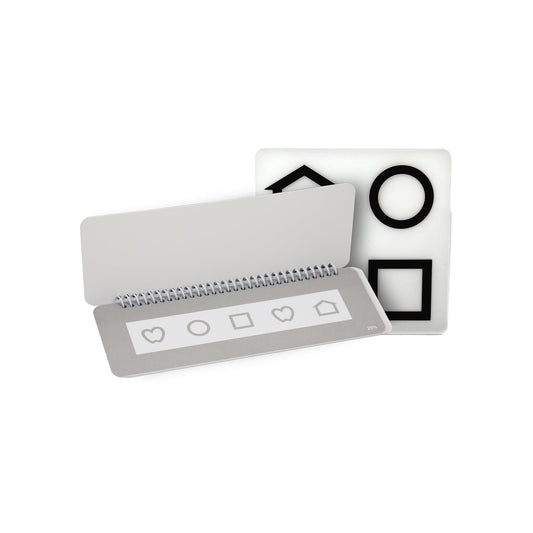 Flip Book LEA SYMBOLS Low Contrast Test 10M Symbols