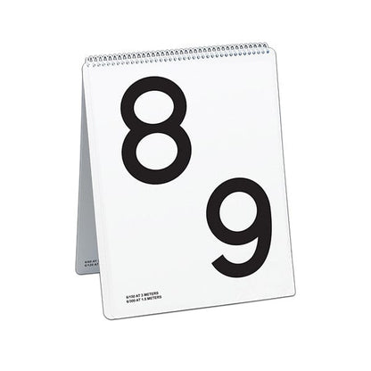 Good-Lite Flip Book LEA NUMBERS Low Vision Book Chart