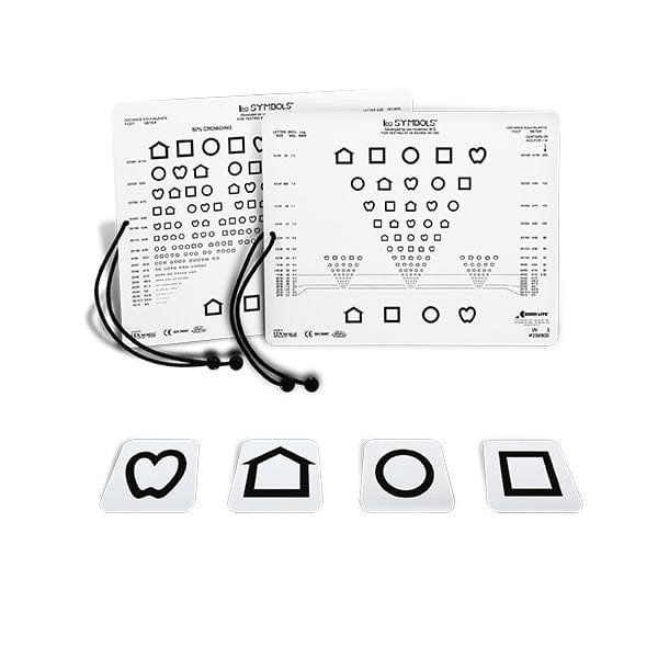Good-Lite LEA SYMBOLS® Near Vision Card with Cord (16"/40cm)