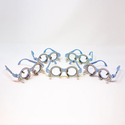 Pediatric Adjustable Axis Trial Frame set of 5