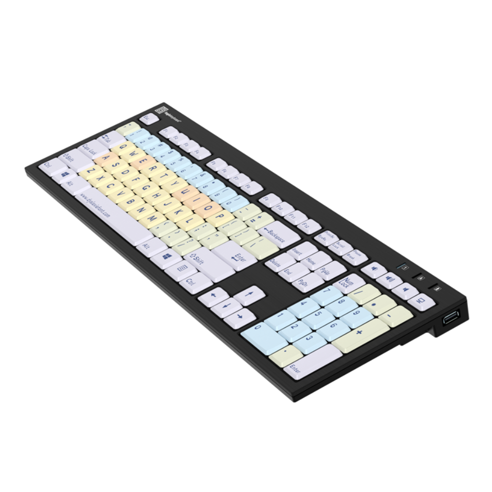 Sensory-Keys Dyslexia Keyboard Right side view