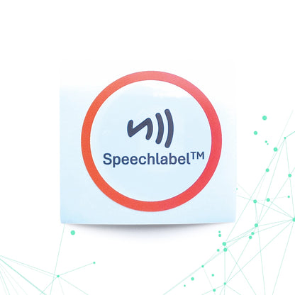 Speechlabel NFC Sticker