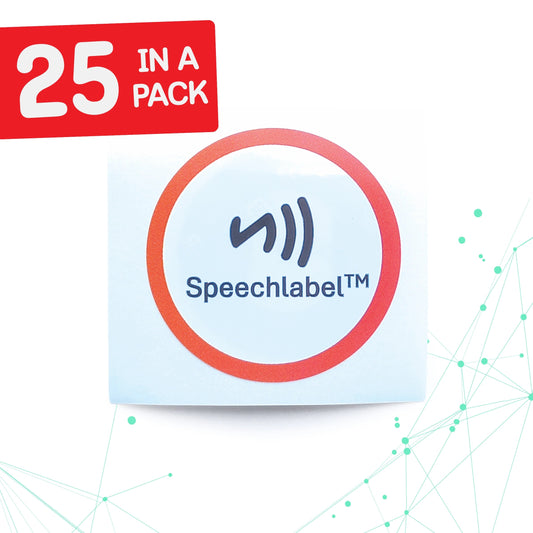 Speechlabel Sticker NFC 25pcs
