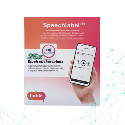 Speechlabel Sticker NFC audio label