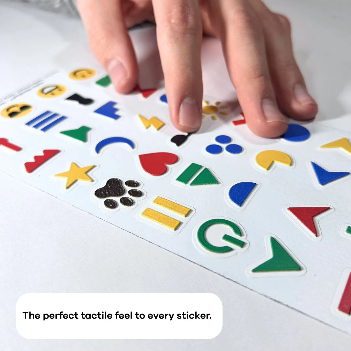 Stactiles Tactile Icon Stickers