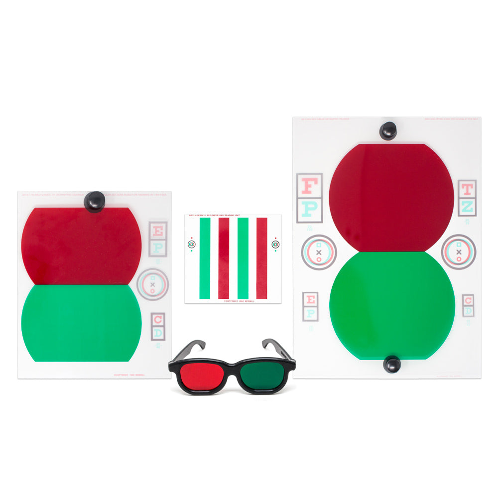Stereo Trainer 60 Series Red/Green Vision Therapy glasses