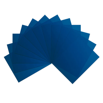 Blue Vinyl Filter Sheets