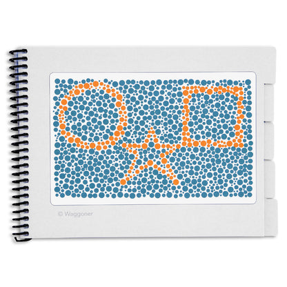 Colour vision test frpom Waggoner CVTME testing suite