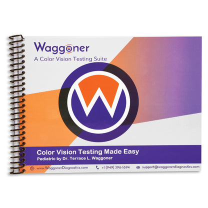 Waggoner colour vision testing suite manual with colourful cover